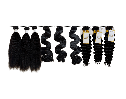 Premium human hair extensions by Her Vault